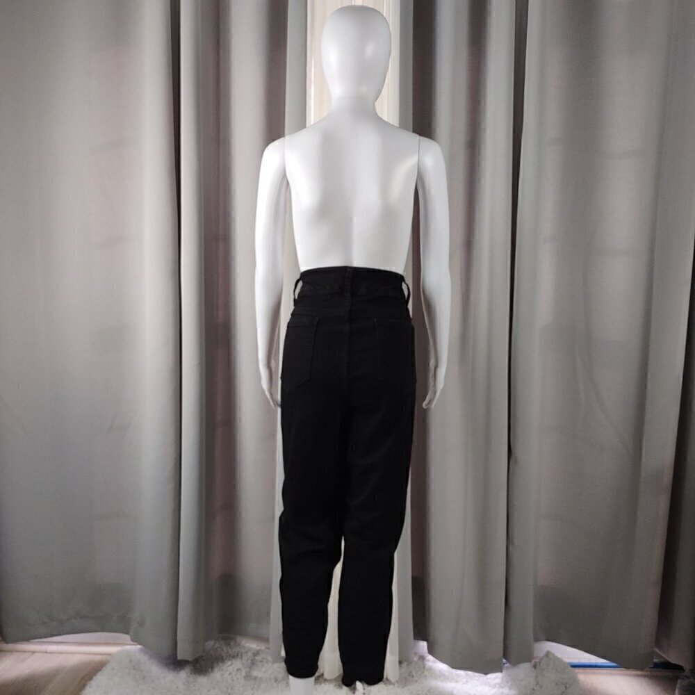 Torrid Womens Button High Rise Stretch Cotton Blend Black Denim Jeans Size 24S - Picture 3 of 10